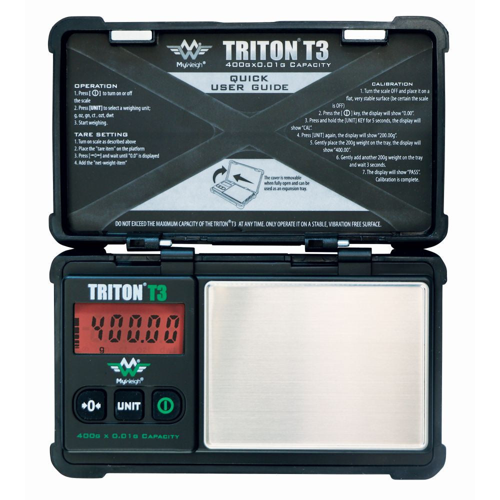 Digitale Waage Triton T3 (400g/0,01g)