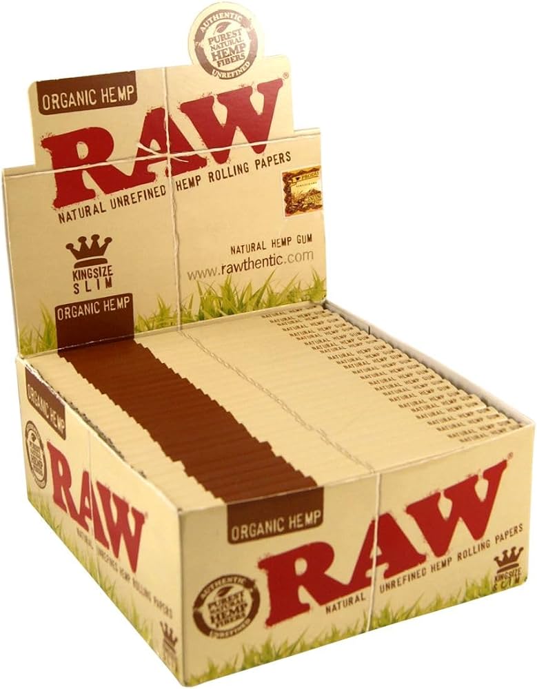 RAW Organic Hemp KS Slim, BOX 50 Stk. (1,04€/stk.)