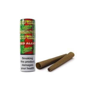 Cyclones Hemp Blunt Red Alert – 2er Pack