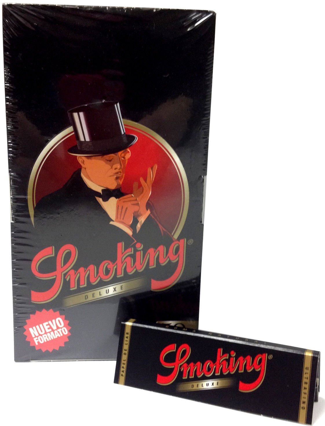 Smoking Papiere Deluxe 1 1/4, BOX 100 Stk. (66ct./stk.)