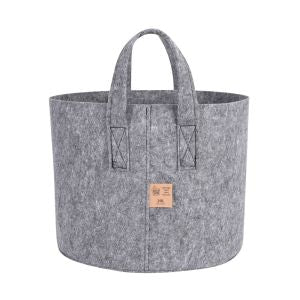 Stofftopf mit Halterung (grau/20L)