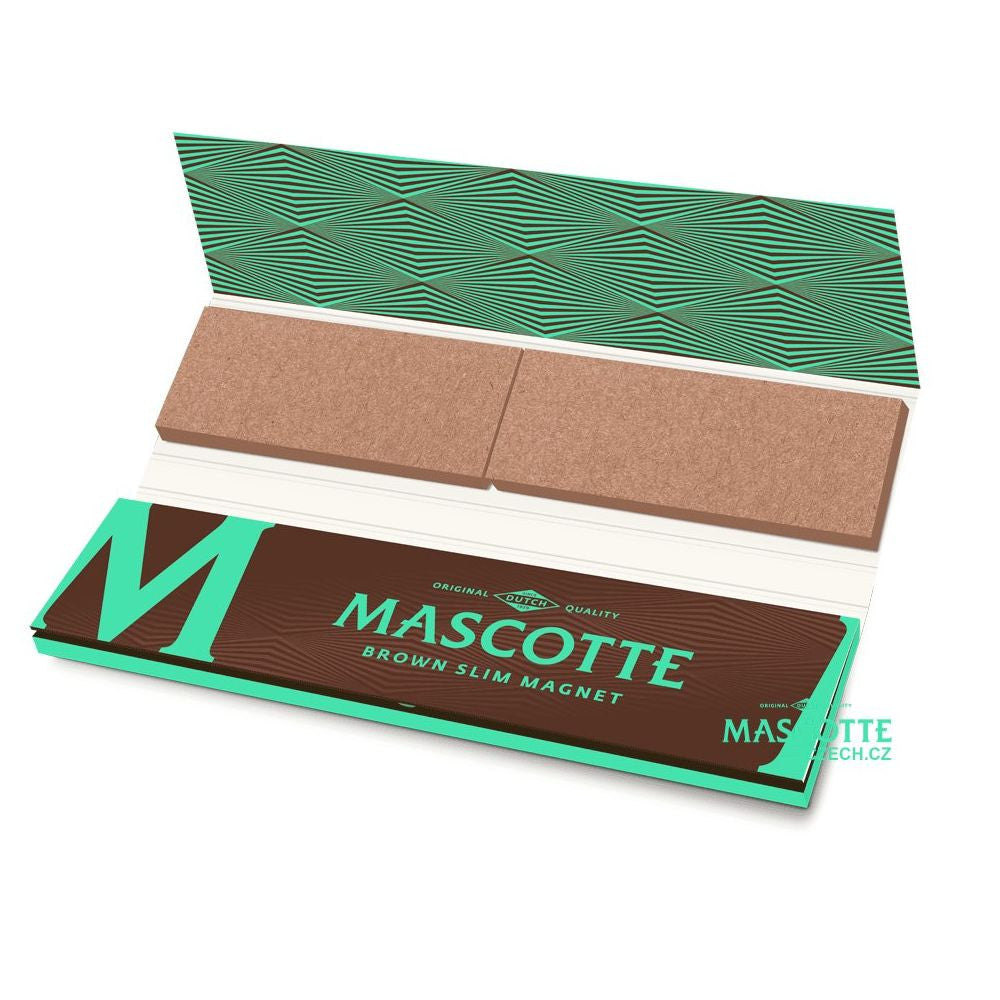 Mascotte Papiers mit Brown KS Slim Filter, BOX 26 Stk. (1,46€/stk.)
