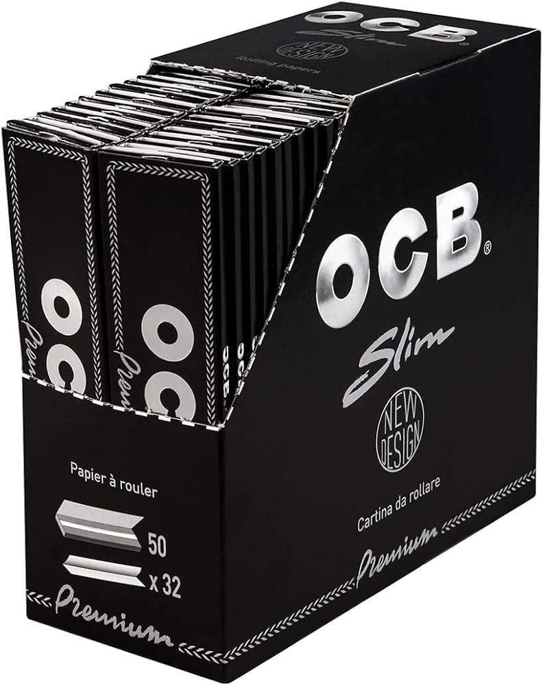 OCB Papiere Premium Slim, BOX 50 Stk. (69ct./stk.)