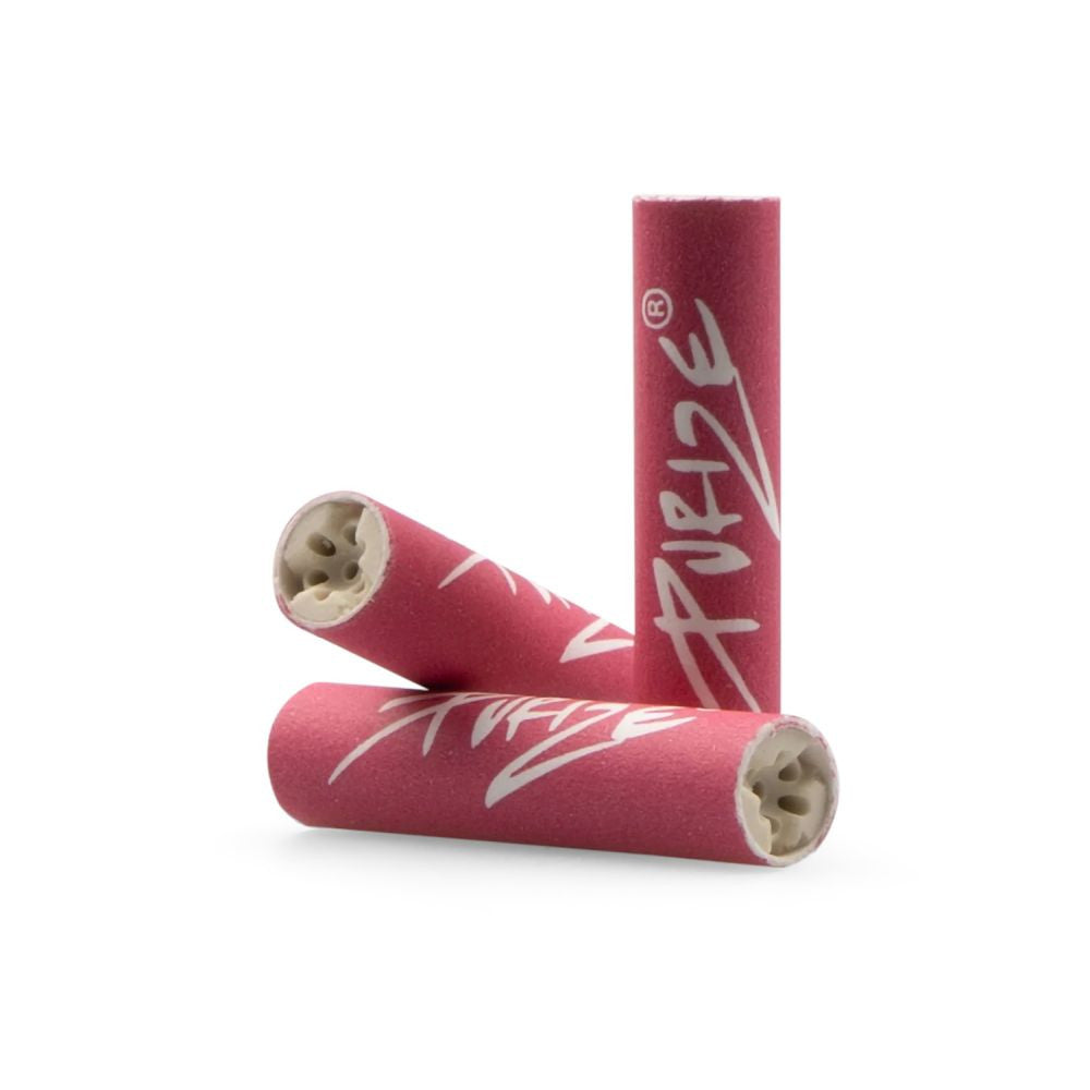 PURIZE® Aktivkohle filter- Regular Size, Tüte 50stk., pink