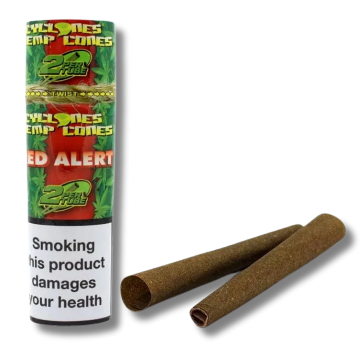 Cyclones Hemp Blunt Red Alert – 2er Pack