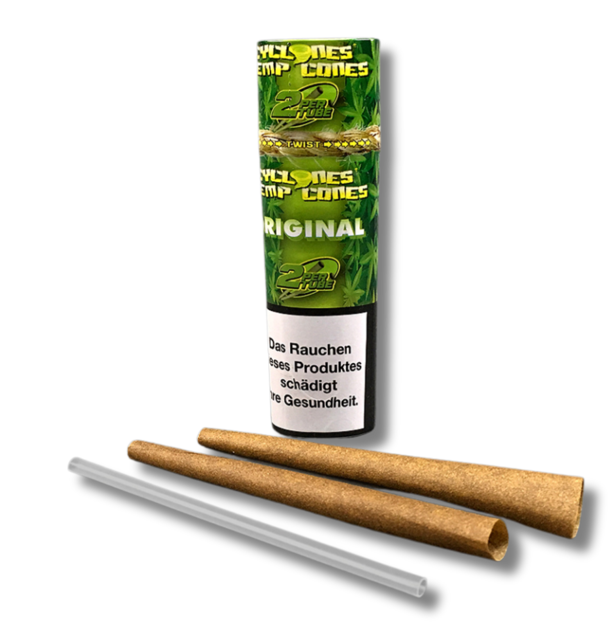 Cyclones Hemp Blunt Cones Original – 2er Pack