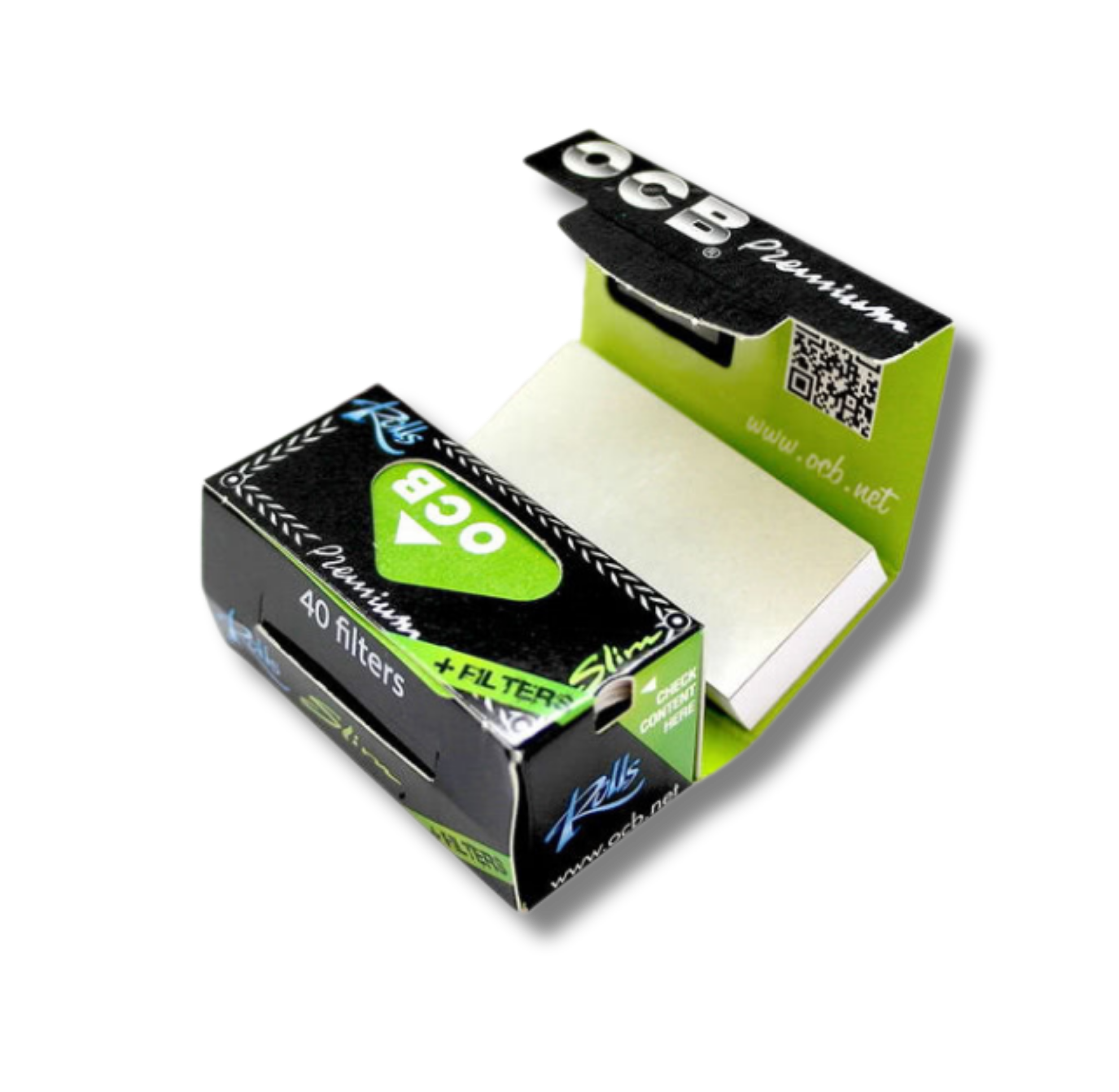 OCB Paper und Tips Rolle Premium Slim, 1 Stk.