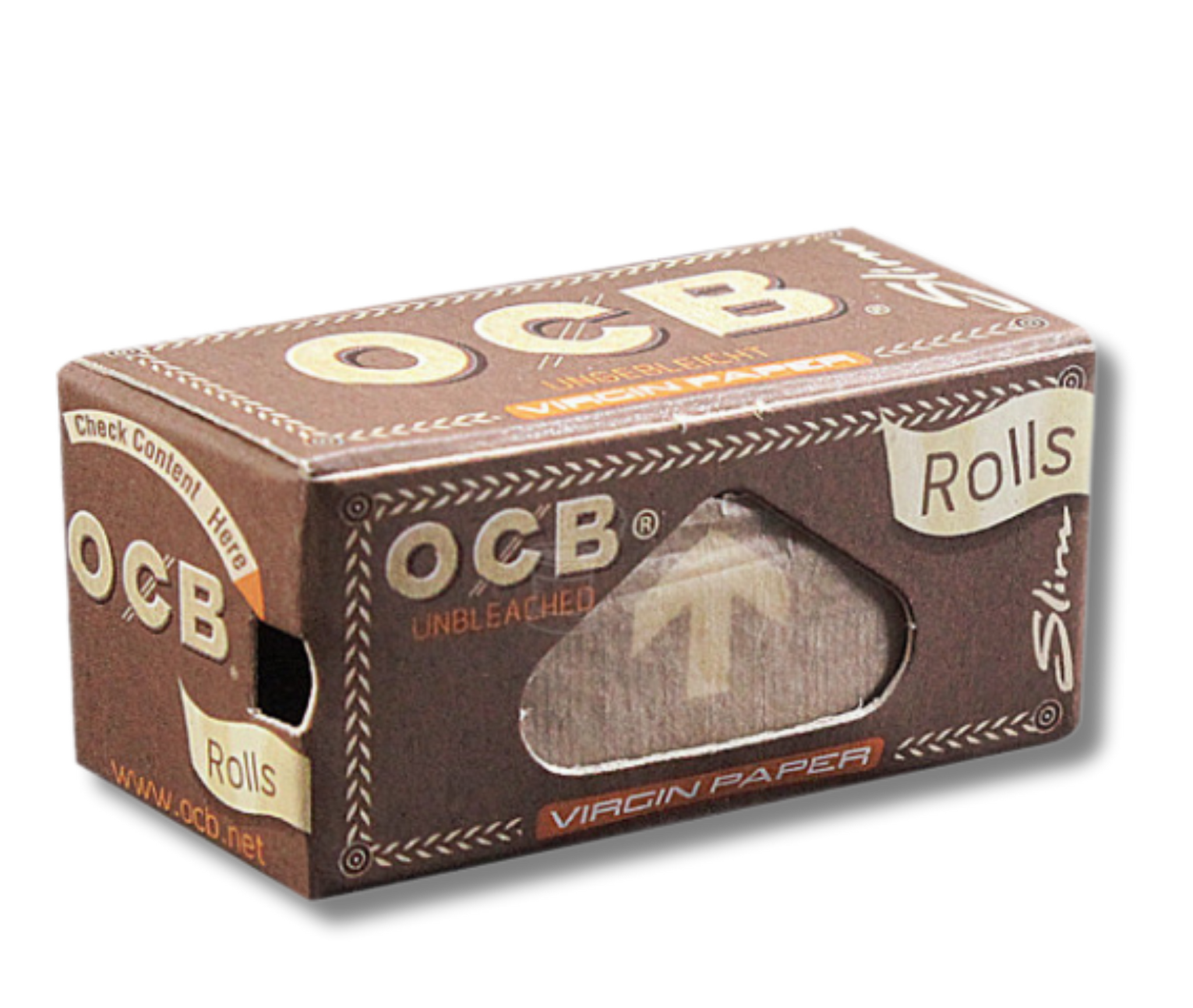 OCB Papiere Rolls Virgin Slim, 1 Stk.