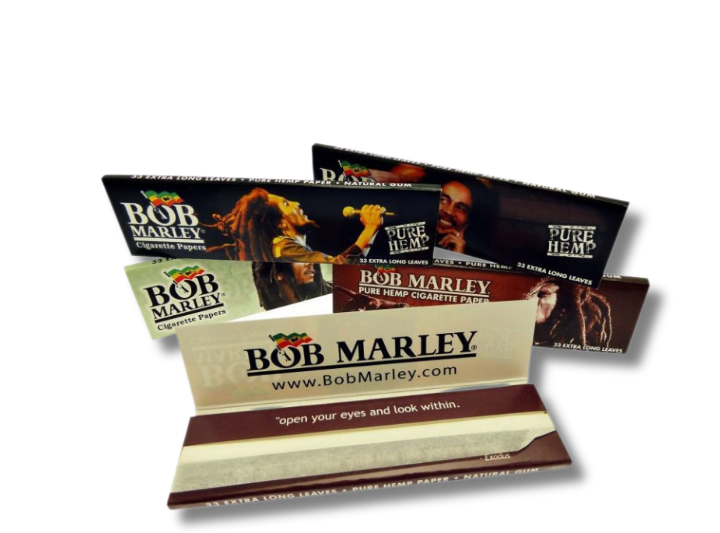 Papers Pure Hemp KS Bob Marley, 1 Stk.