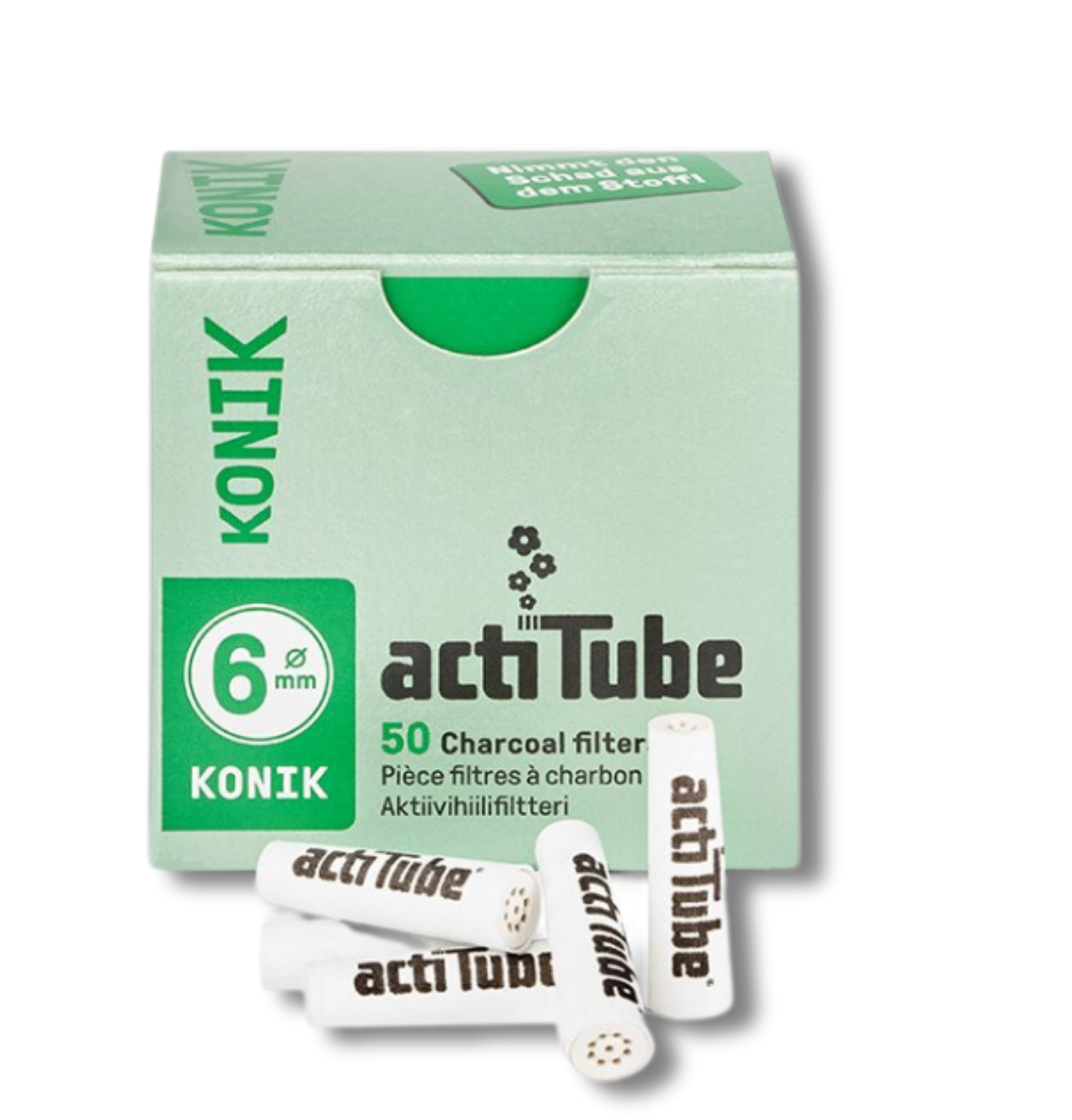 ActiTube Konik Filter (50ger Pack)