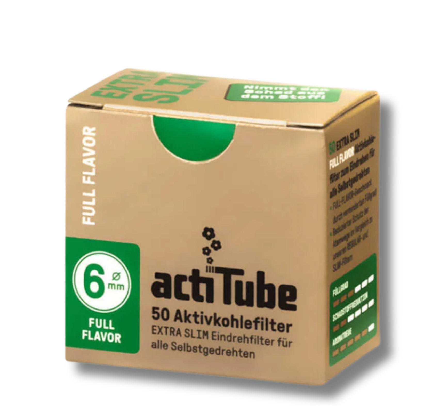 ActiTube extra slim Aktivkohlefilter (50er Pack)