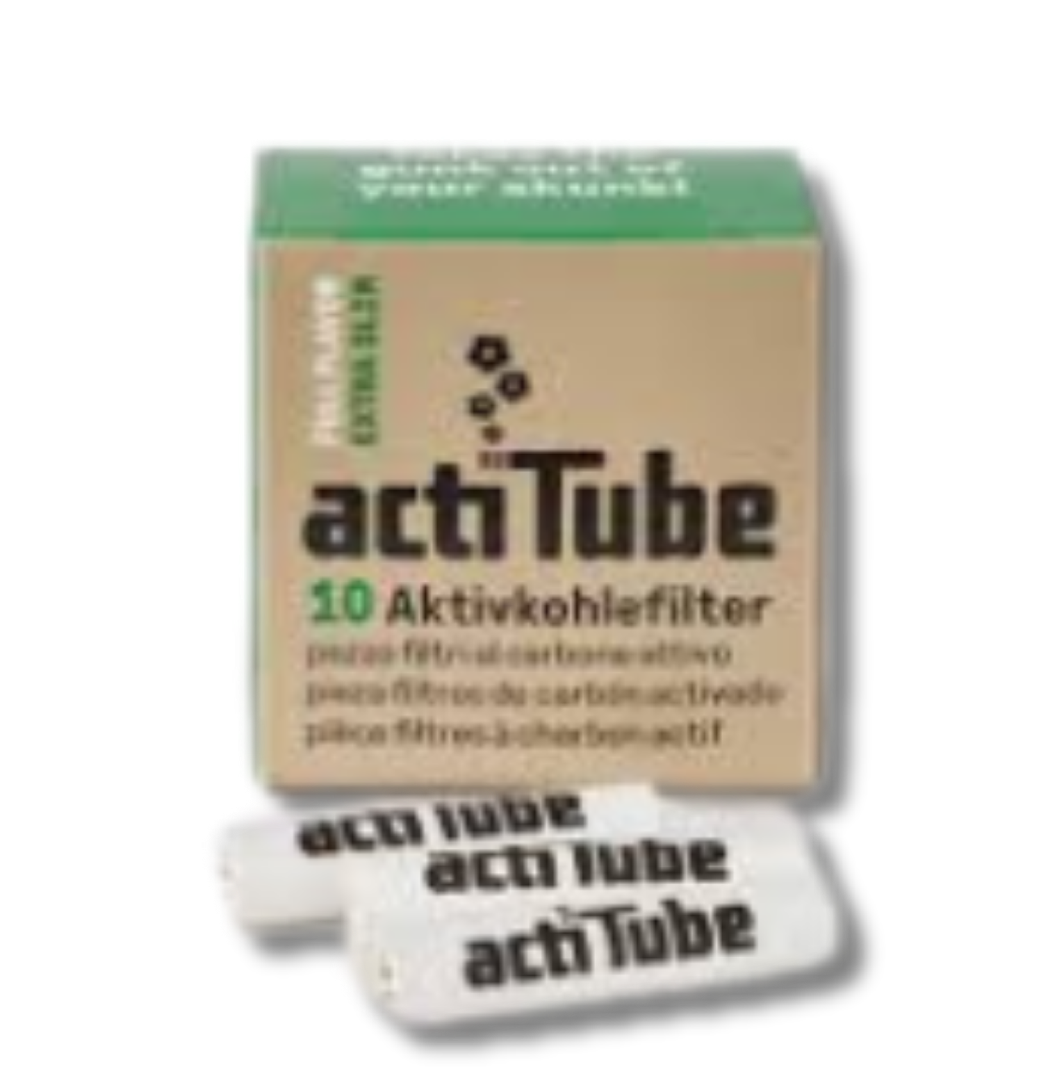 ActiTube extra slim Aktivkohlefilter (10ner Pack)