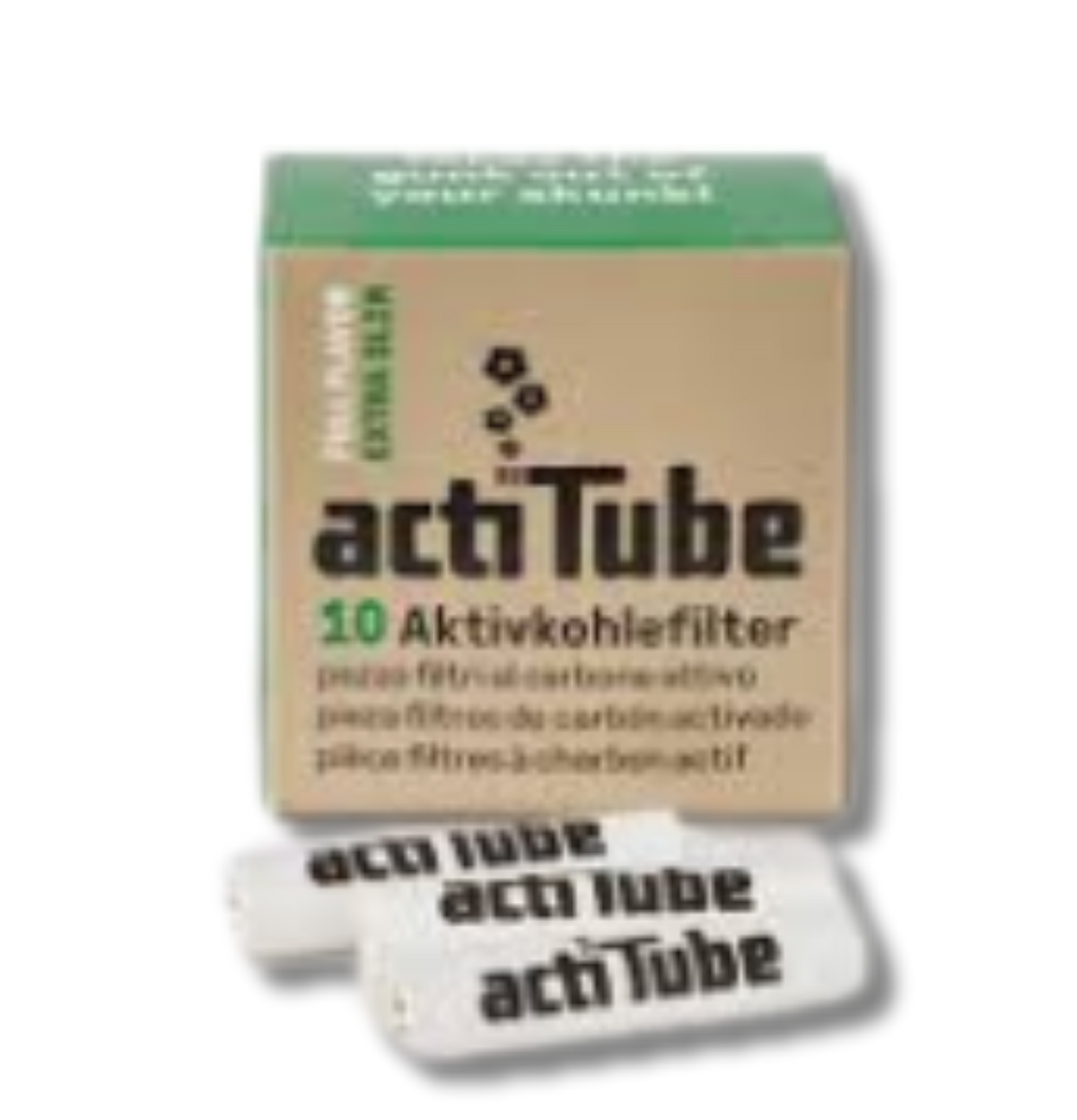 ActiTube extra slim Aktivkohlefilter (10ner Pack)