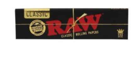 RAW Black King Size Papes, 1 Stück