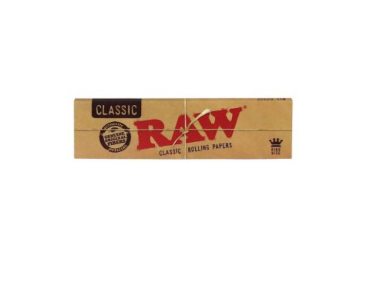 RAW Paper King Size, BOX 50 Stk. (1,08€/stk.)