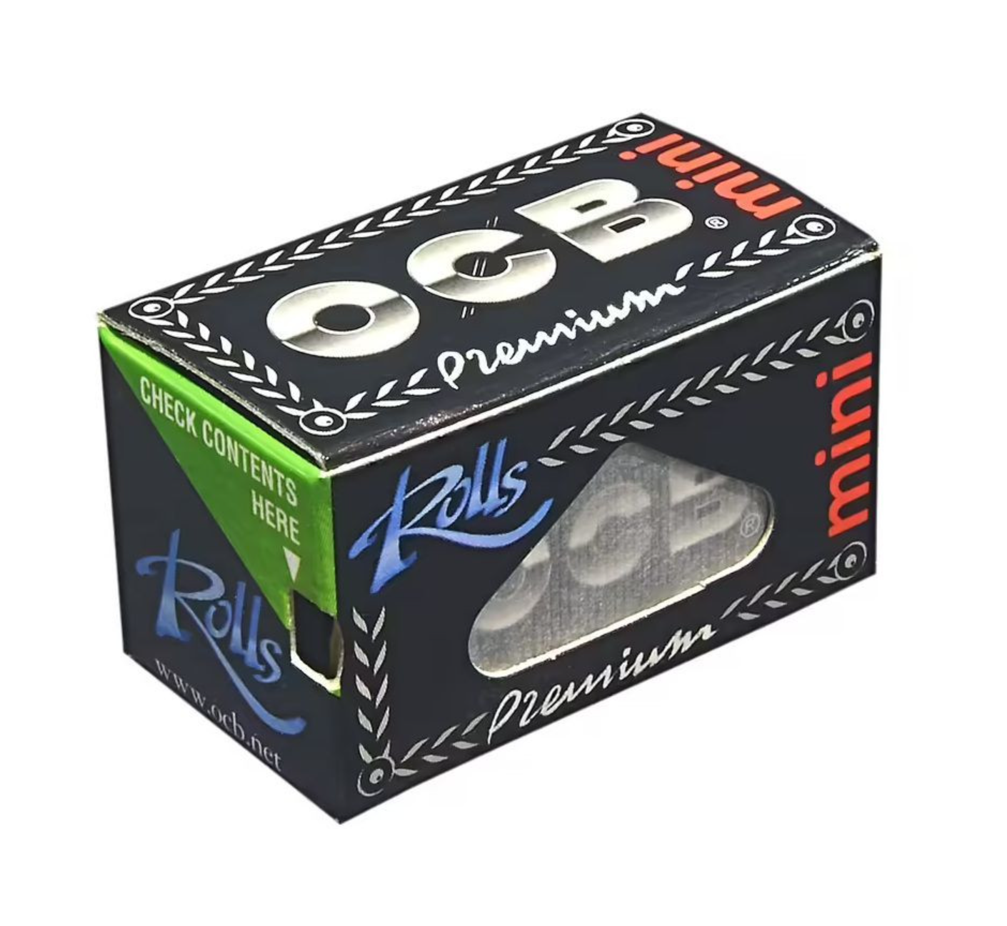 OCB Paper Mini Rolls Premium, BOX 24 Stk. (1,25€/stk.)