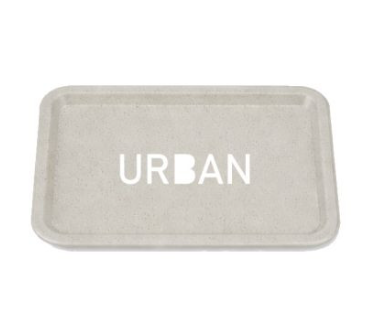 Urban Rollin Tray Beige, Kunststoff, 178 x 121 mm