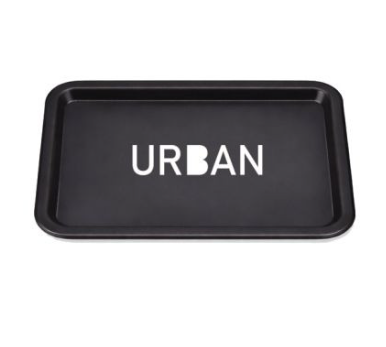 Urban Rollin Tray Schwarz, Kunststoff, 178 x 121 mm