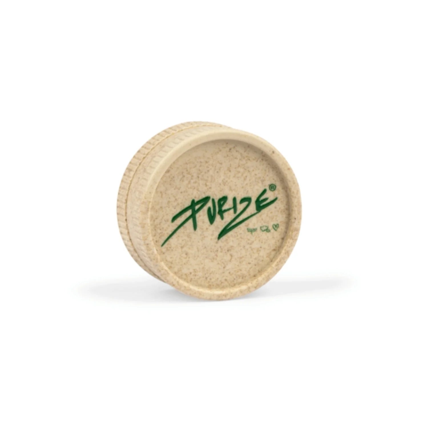 PURIZE® Organic Hemp Grinder - zweiteilige biologisch abbaubarer Grinder, 1 St.