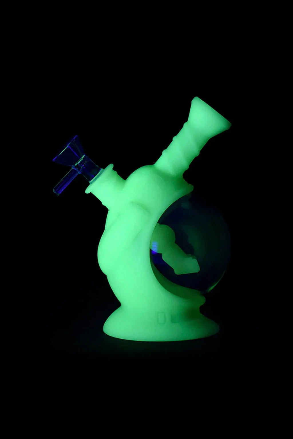 Bongthai Silikon Raumschiff Bong 16,5 cm (Glow)