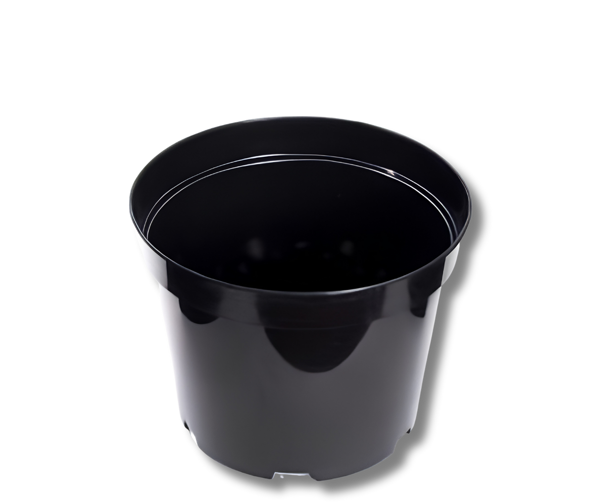 Plastiktopf (schwarz/12L)