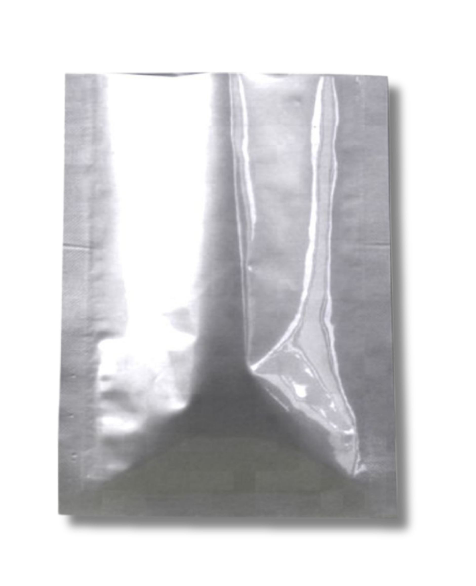 Qnubu Alufolien Bag Verschließbar Silver (4,5x6,0cm)
