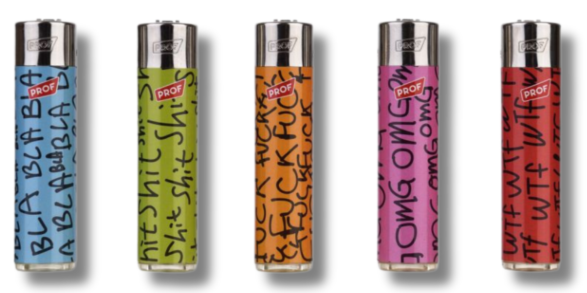 PROF SLANG FLINT Lighter DL25 Feuerzeug - MIX DESIGN