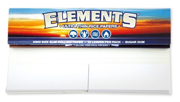 Elements Connoisseur papers + filters King Size Slim