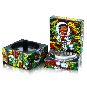 Honey Puff Rubik-Cube Grinder – 4-teilig, 60 mm